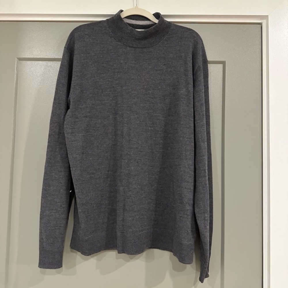 Murano 100% Italian Merino Wool Mockneck Sweatwr Top Men XL
Condition 8.7/10